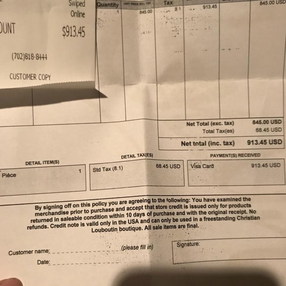 Christian Louboutin 37.5 - Picture 7 of 8